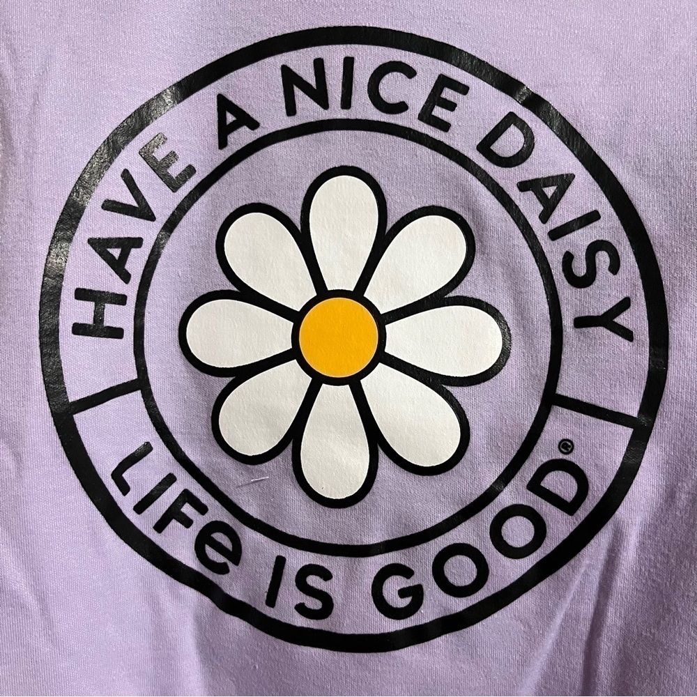 NWT New “LIFE IS GOOD” Have a Nice Daisy Large Dog shirt. Dogs 20-40 lbs. - Picture 5 of 5